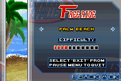 Motocross Challenge [Homebrew] screenshot 5 for GameBoy Advance